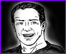 He looks like Mel Gibson, doesn't he?